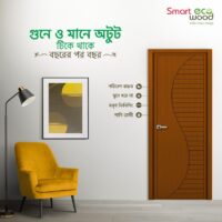 Premium Complete Door Lacquer door Smart eco wood