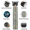 Vintage T9 Hair Cutting Machine Hair Trimmer Electric Hair Clippers Shaver Beard Trimmer Men Hair Cutting T Style Machine Rechargeable Hair Trimmer
