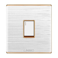 Uni White 1 Gang 2 Way Switch