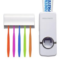 Hands Free Toothpaste Dispenser and Holder by Allstar Innovations