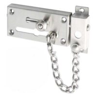 Stainless Steel SS Door Security Chain Silver