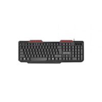 Fantech K210 Silent Multimedia USB Office Use Keyboard Black