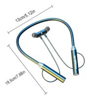 Neck Mounted Bluetooth Earphones Wireless Ultra Long Standby Games Sports Running Anti Sweat Suitable For Android Ios