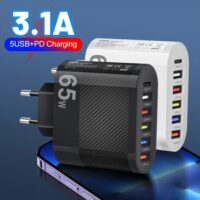 3.1A 5Ports USB Charger PD Charging Adapter