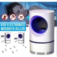 ইউএসবি ইলেকট্রিক মসকুইটো ল্যাম্প ফিজিক্যাল সাইলেন্ট মসকিউটো কিলার - হোয়াইট. USB Electric Mosquito Lamp