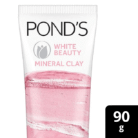 Pond's Facial Foam Bright Beauty Mineral Clay with Vitamin B3+ 90g.