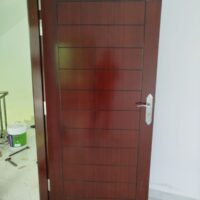 Premium Door Lacquer door Smart eco wood Toilet & Balcony- SLS12-NCNC11