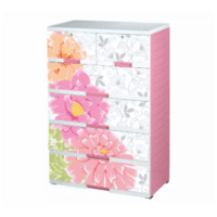 Premio Platinum Wardrobe- Daisy - 5 Step - Pink White