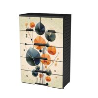 Platinum Wardrobe Goldleaf - 5 Drawer