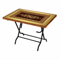 Express Table 6 seat- Taj Sandal Wood