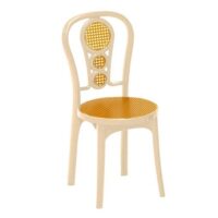 Prince Chair Orbit - Black, Marble Beigie