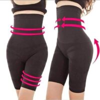 KeepCart Women's High-Waist Tummy Control Shapewear – Thigh Slimmer Body Shaper Shorts