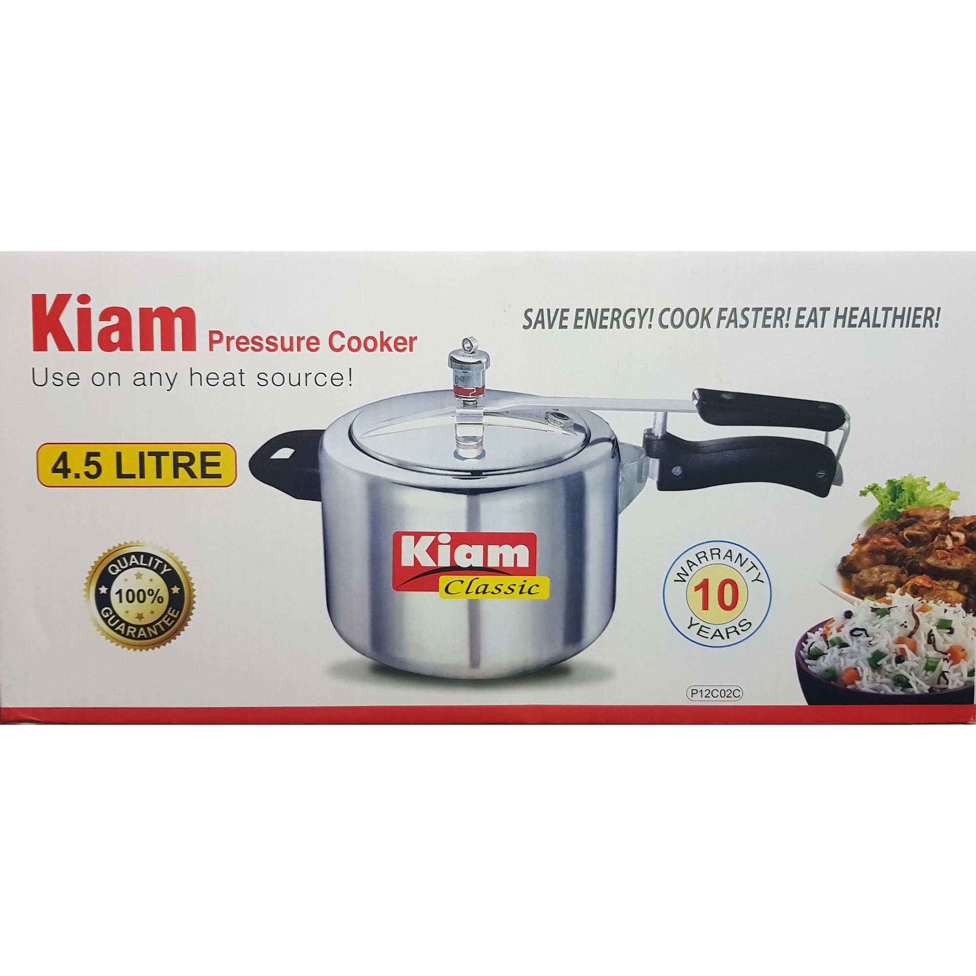 Kiam Classic Pressure Cooker 4.5 Ltr1